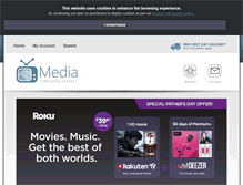 Tablet Screenshot of mediastreamingmarket.com